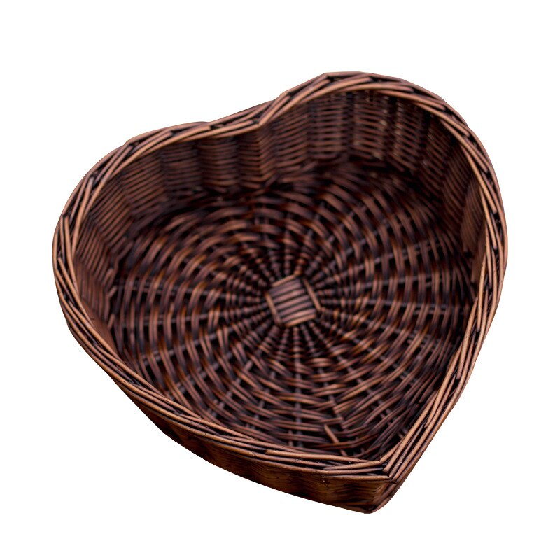 Woven Heart Newborn Photography Basket